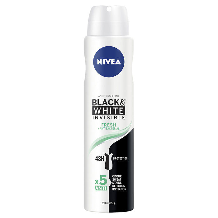 Nivea Women Deodorant Black & White Fresh Aerosol 250ml