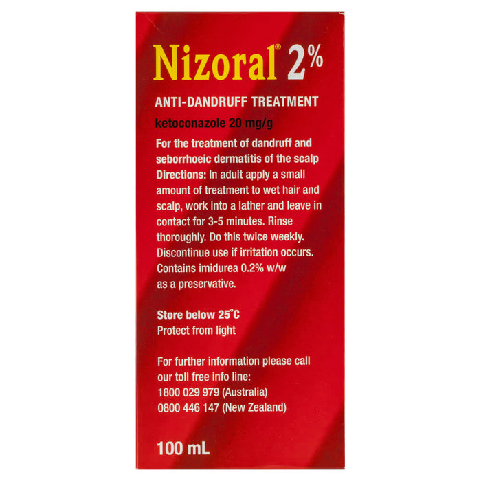 Nizoral Shampoo 2% 100ml