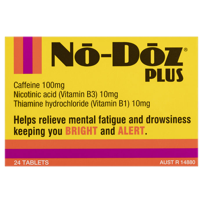 No Doz Plus 24 Tablets