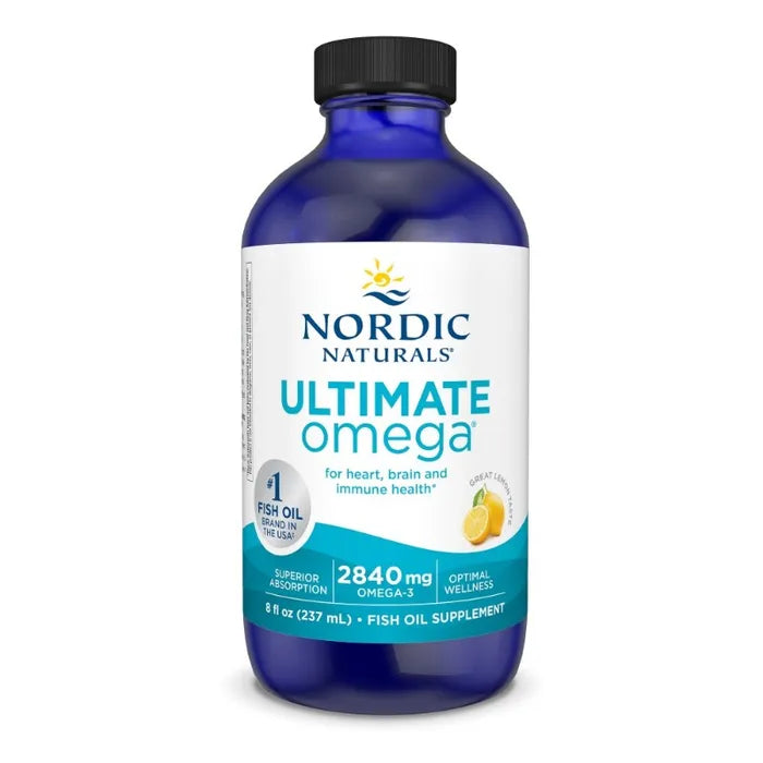 Nordic Naturals Ultimate Omega Lemon Flavour 237mL