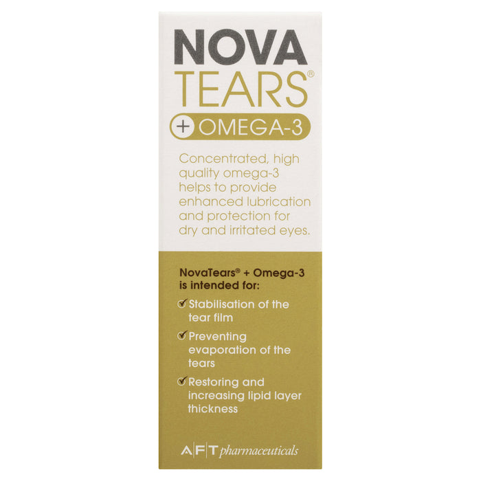 Novatears Eye Drops+Omega3 3ml