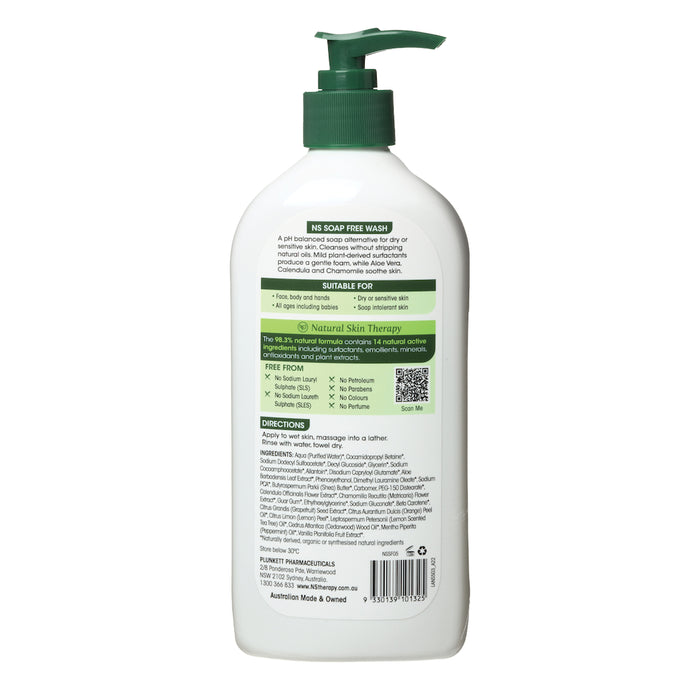 NS Soap Free Wash 500ml