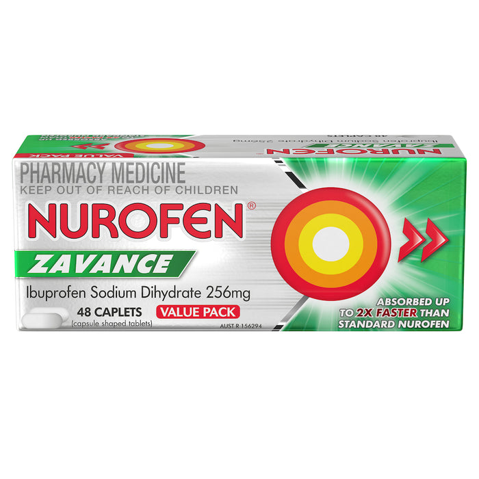 Nurofen Zavance Caplets 48