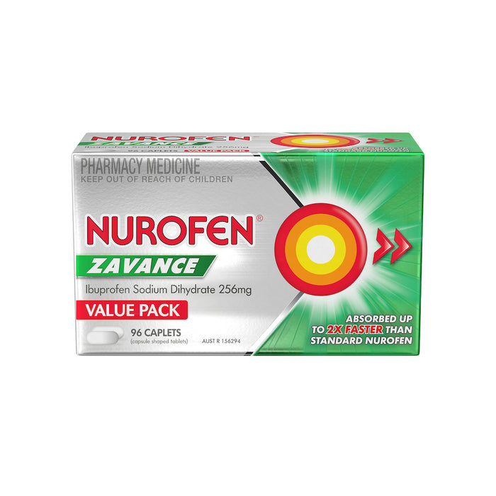 Nurofen Zavance Caplets 96