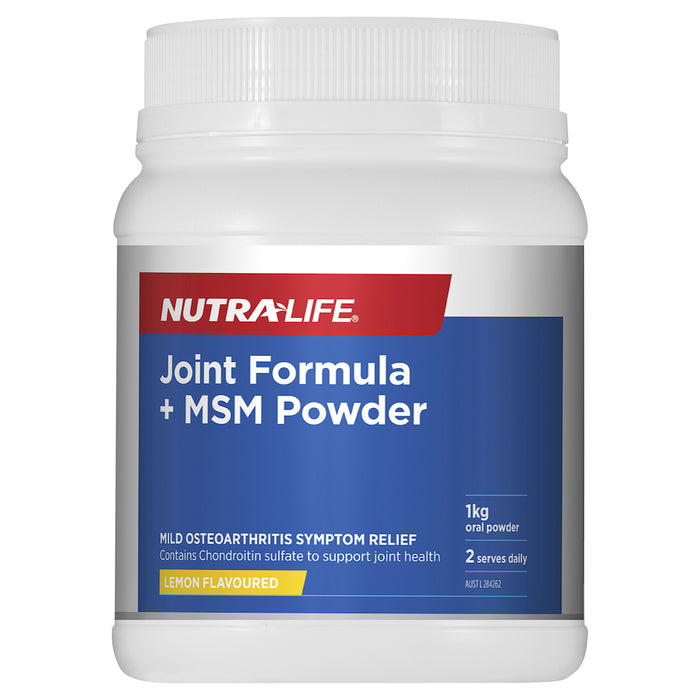 Nutra-Life Joint Food + Msm (Lemon Flavoured) 1kg