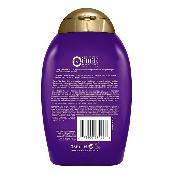 OGX Biotin Collagen Extra Strength Conditioner 385ml