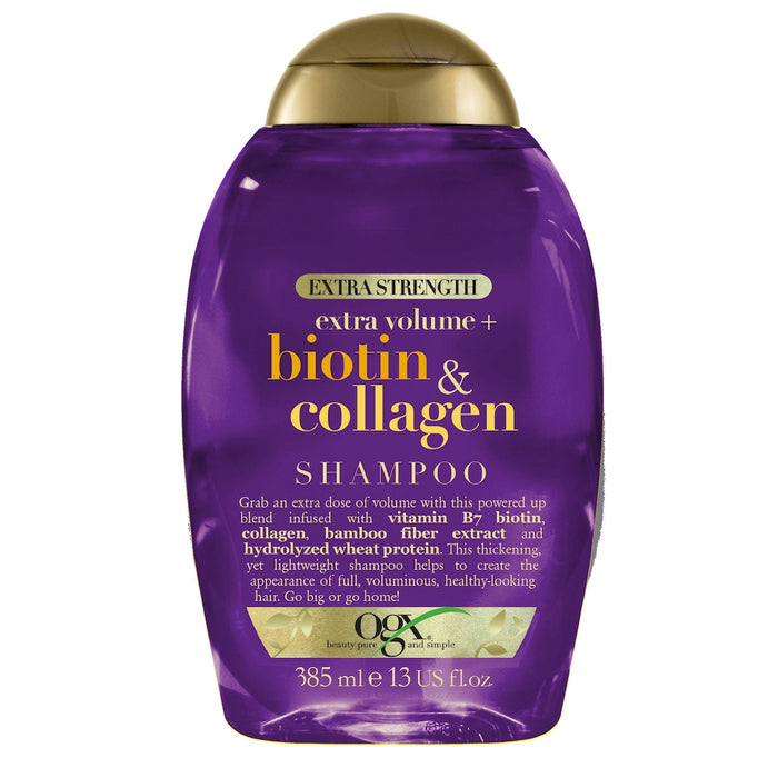 OGX Biotin Collagen Extra Strength Shampoo 385ml