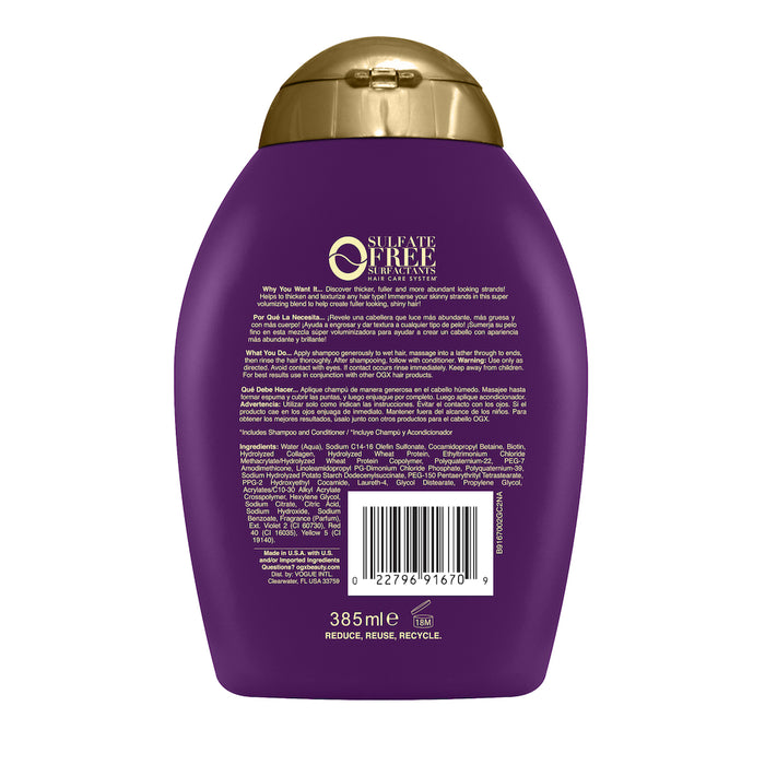 OGX Biotin Collagen Shampoo 385ml