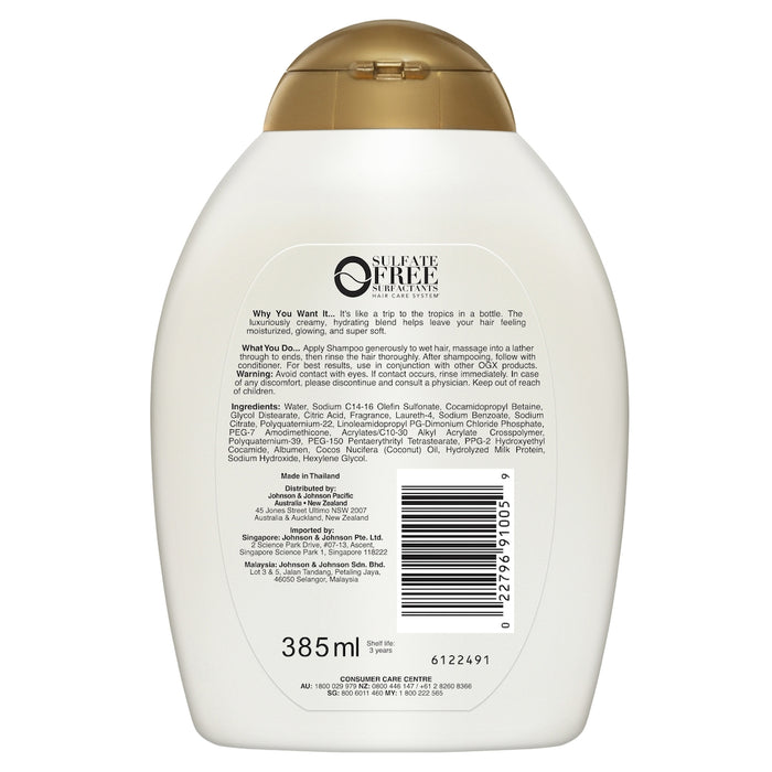 OGX Coconut Milk Shampoo 385ml