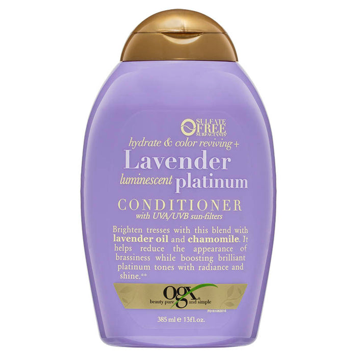 OGX Lavender Platinum Conditioner 385ml