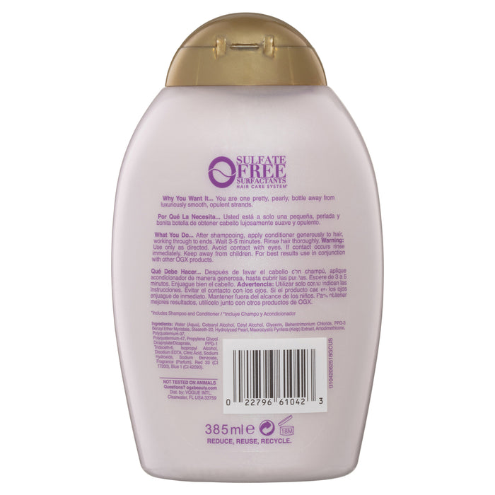 OGX Liquid Pearl Smoothing Conditioner 385ml