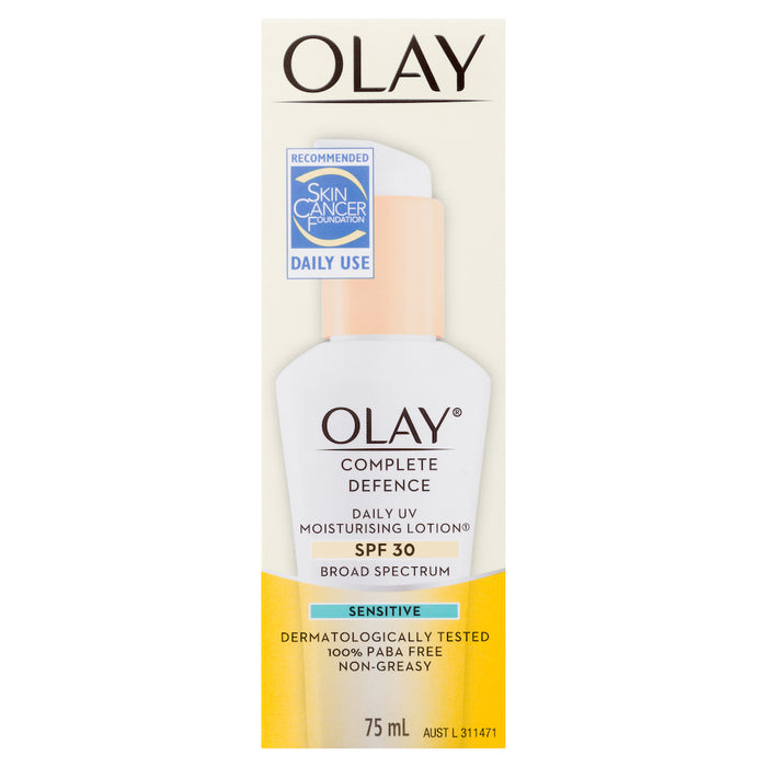 Olay Complete UV Max Defense Lotion SPF 30 Sensitive 75ml