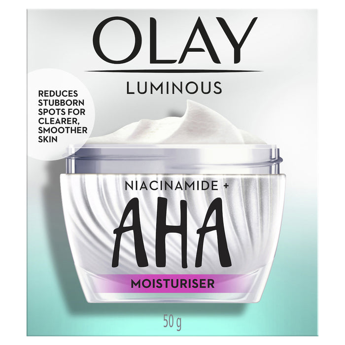 Olay Luminous Niacinamide AHA Moisturiser Cream 50g