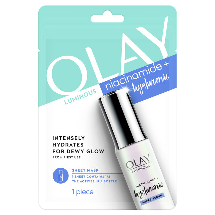 Olay Luminous Niacinamide + Hyaluronic Mask 1 Piece