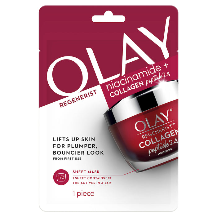 Olay Regenerist Niacinamide + Collagen Peptide 24 Mask 1 Piece