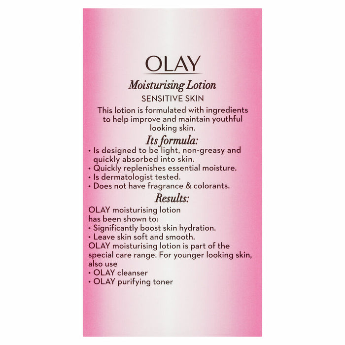 Olay Sensitive Moisturing Lotion 150ml