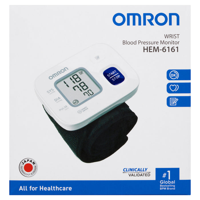 Omron HEM6161 Basic Wrist Blood Pressure Monitor