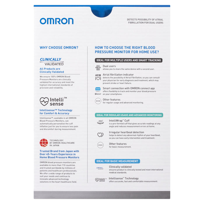 Omron Hem7361T Advanced Blood Pressure Monitor