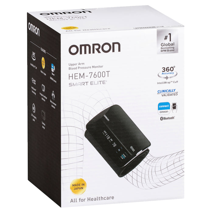 Omron HEM7600T Smart Elite+ Blood Pressure Monitor