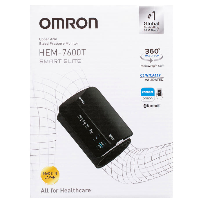 Omron HEM7600T Smart Elite+ Blood Pressure Monitor