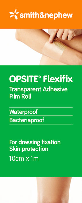 Opsite Flexifix Transparent Film Roll 10cm x 1m Roll