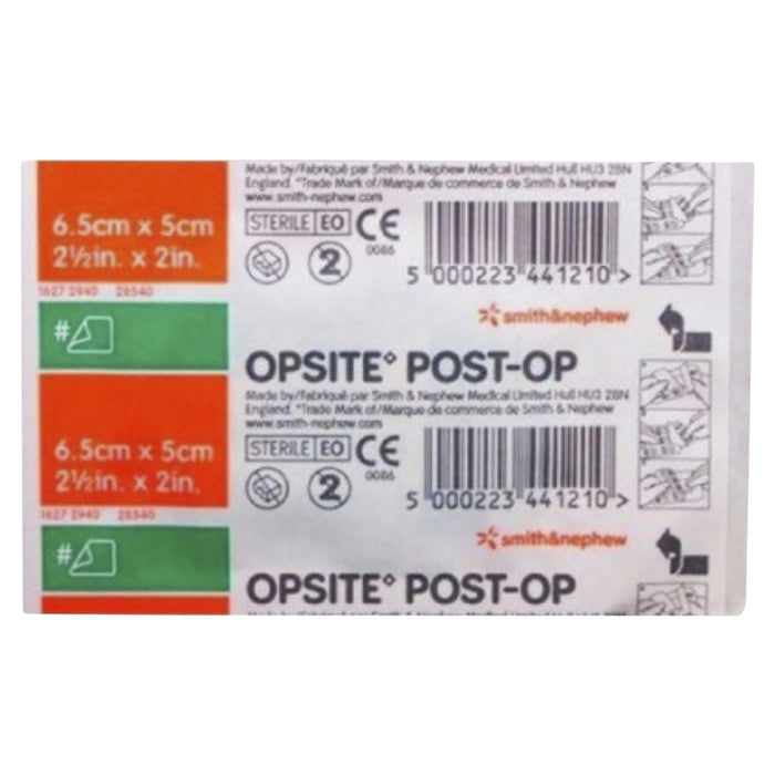 Opsite Post-Op Waterproof Dressing 6.5cm x 5cm Single