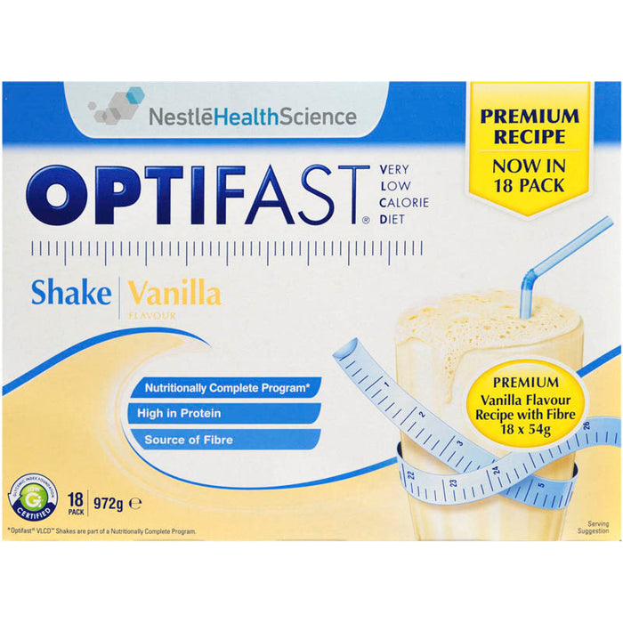 Optifast VLCD Shake Vanilla 18 x 53g