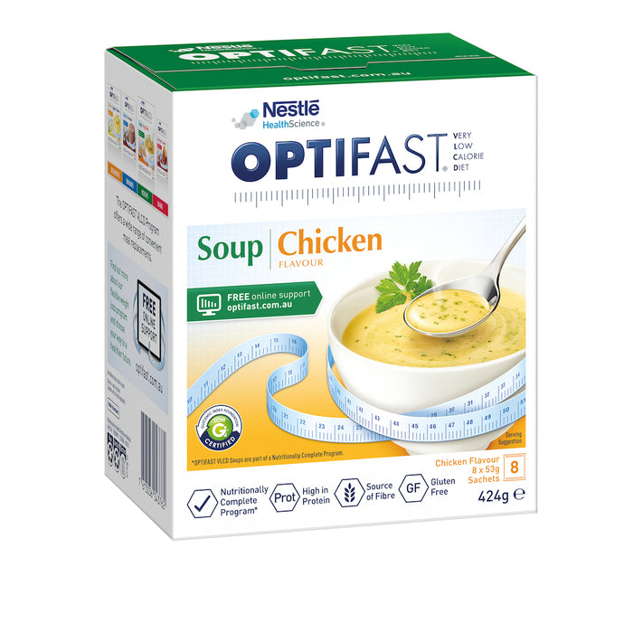 Optifast VLCD Soup Chicken 8X53g