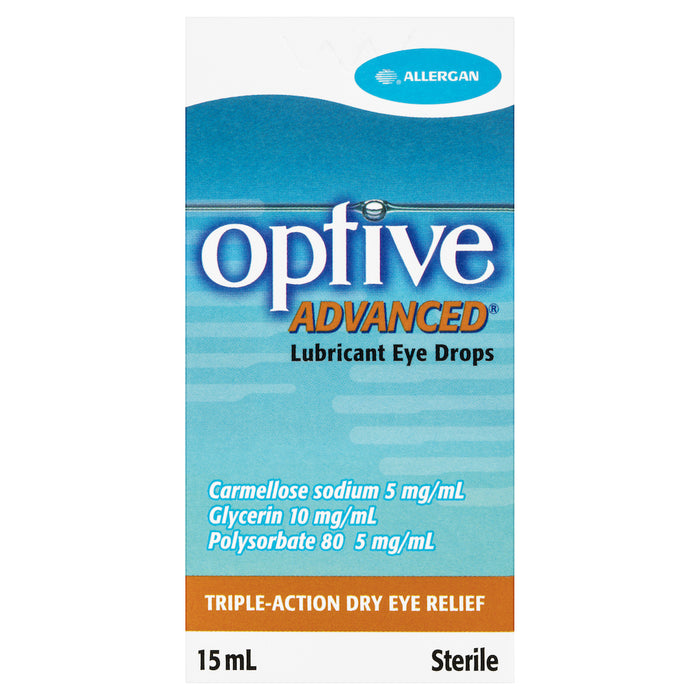 Optive Advanced Eye Drops 15ml