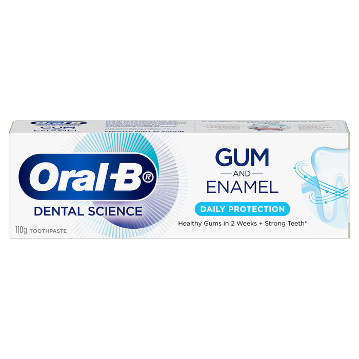 Oral B 口香糖牙釉质日常防护牙膏 110g