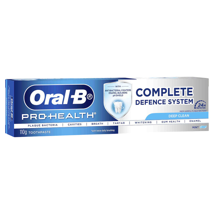 Oral-B Pro Health Complete Defence System Deep Clean Toothpaste 110g