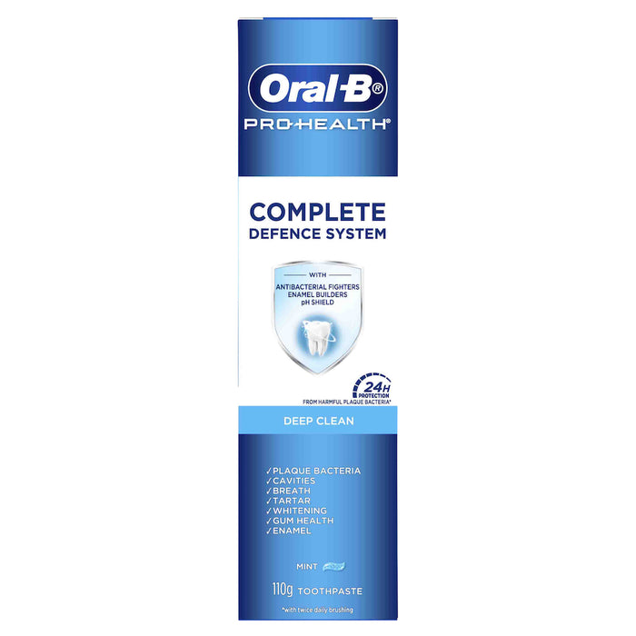 Oral-B Pro Health Complete Defence System Deep Clean Toothpaste 110g