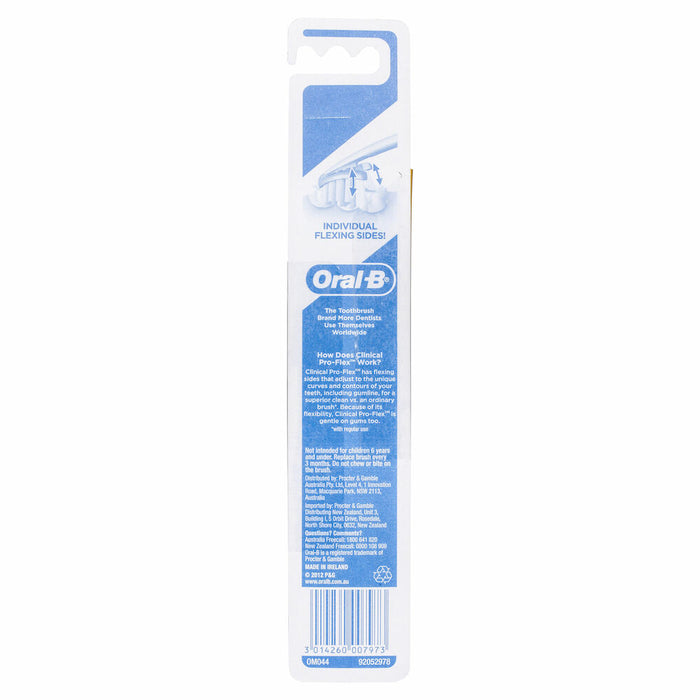 Oral B Pro Health Clinical Pro Flex Toothbrush Medium