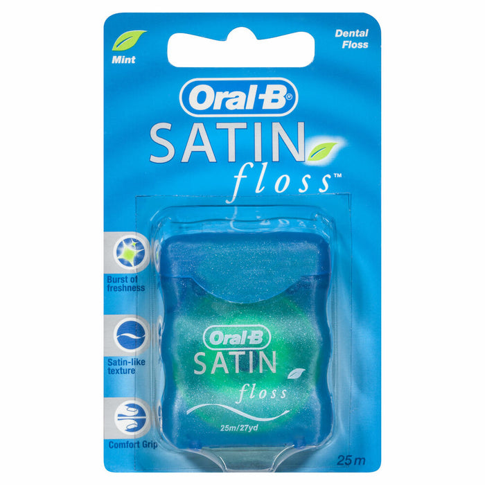 Oral B Satin Floss Mint 25m