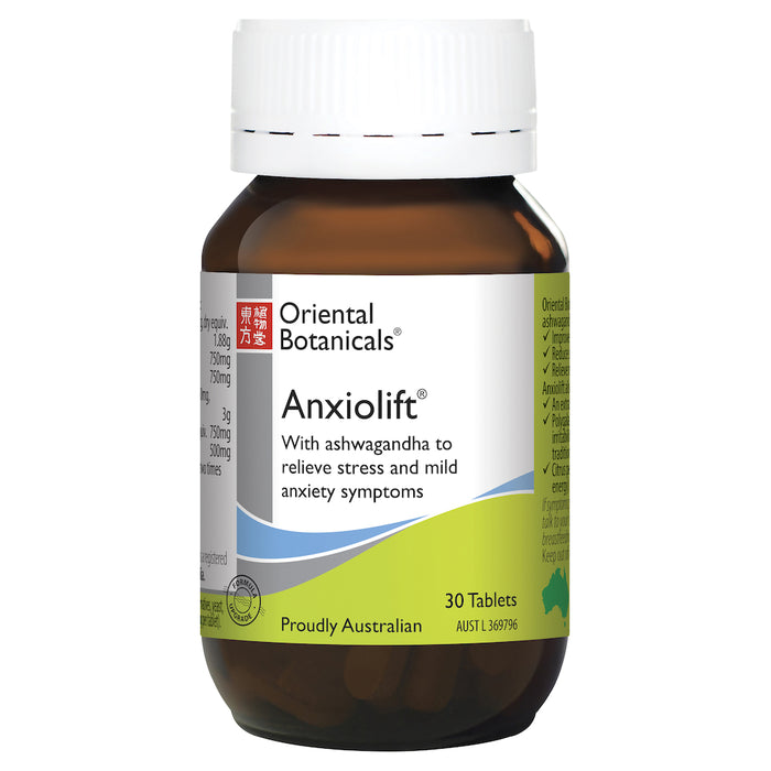 Oriental Botanicals Anxiolift 30 Tablets