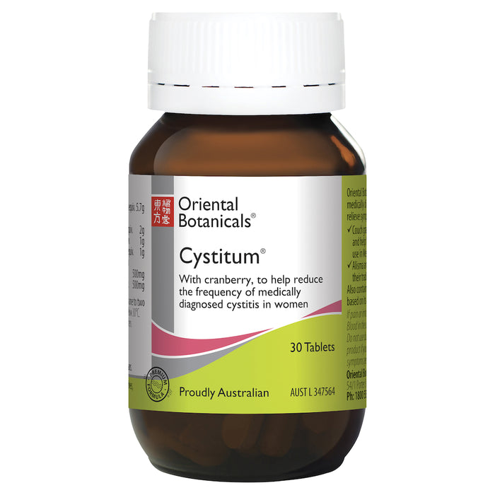 Oriental Botanicals Cystitum 30 Tablets