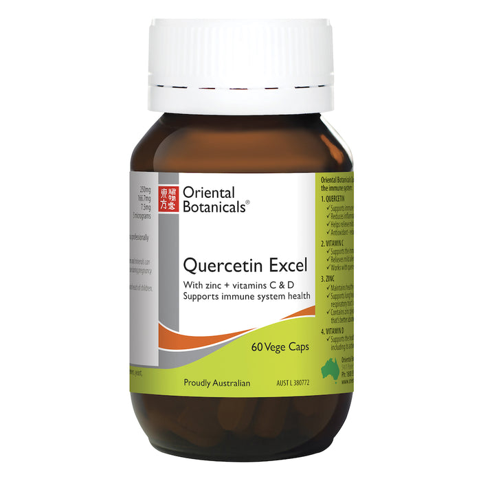 Oriental Botanicals Quercetin Excel 60 Capsules