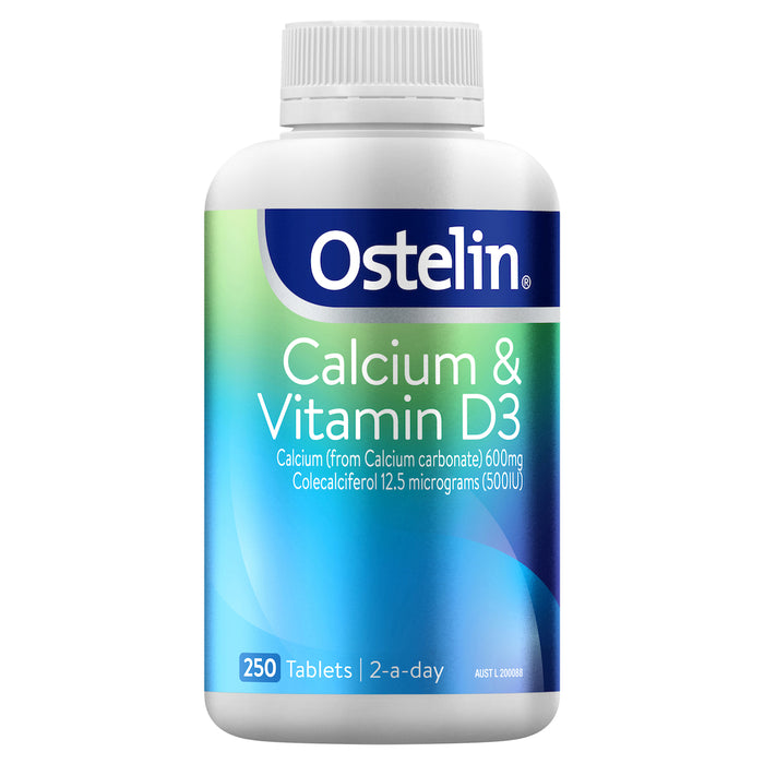 Ostelin Vit D & Calcium 250 Tablets