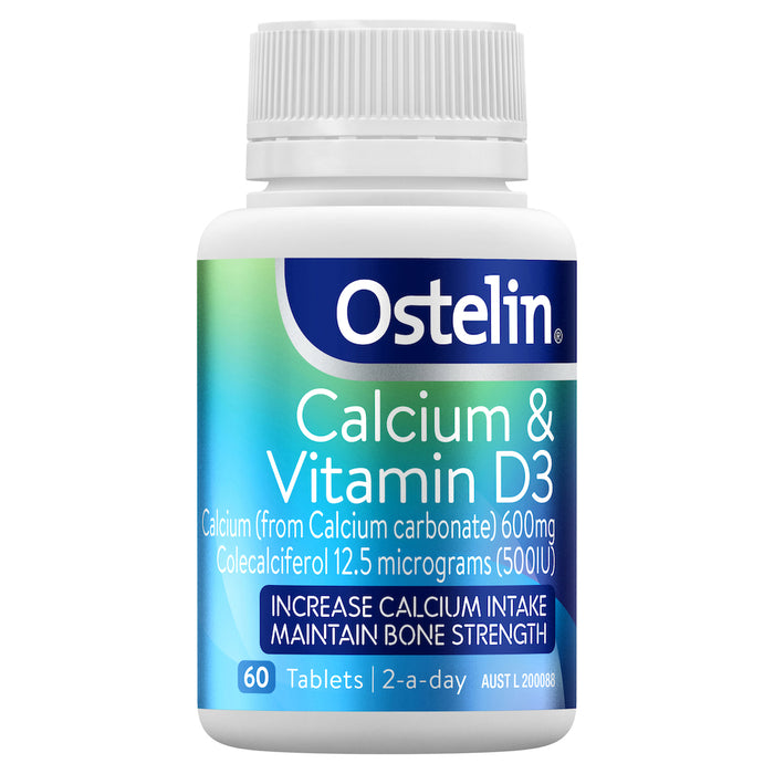 Ostelin Vit D & Calcium 60 Tablets