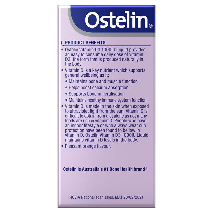 Ostelin Vit D Liquid 50ml