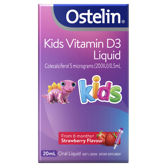 Ostelin Vitamin D 1000Iu Kids Liquid 20ml