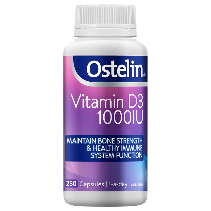 Ostelin Vitamin D 250 Capsules