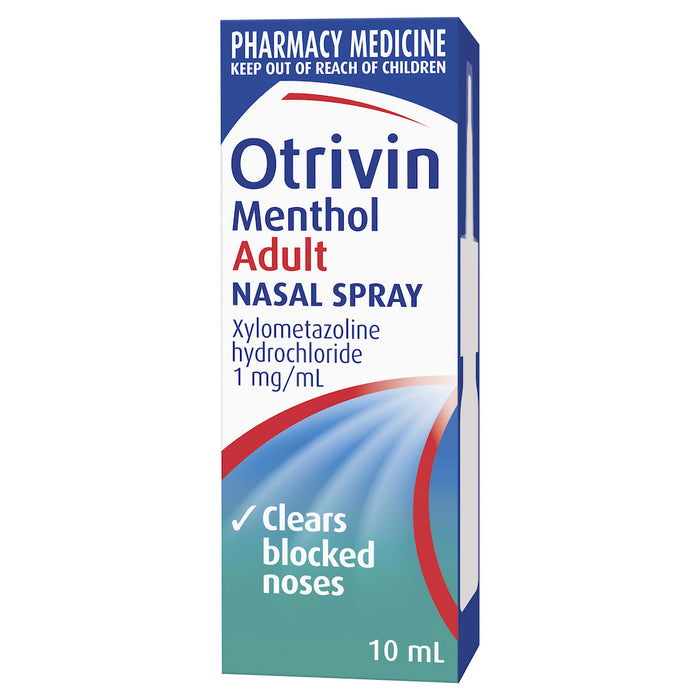 Otrivin Adult Menthol Nasal Spray 10ml