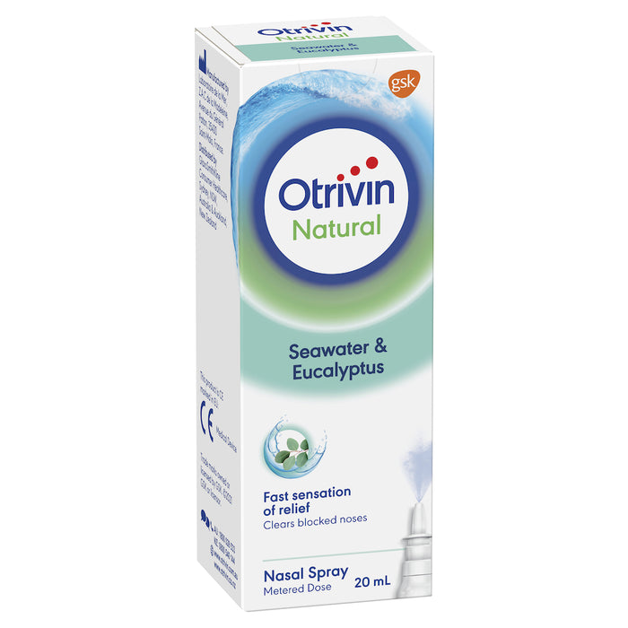 Otrivin Seawater Eucalyptus Nasal Spray 20ml