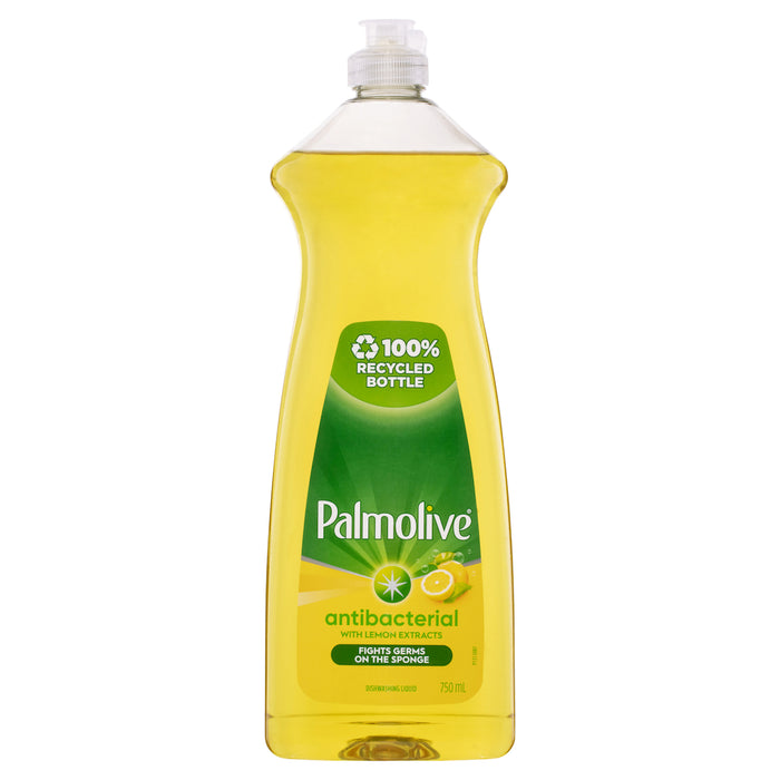 Palmolive Dishwashing Liquid Antibacterial Lemon 750mL