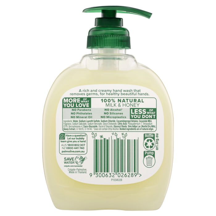 Palmolive Naturals 液体洗手奶蜂蜜 250 毫升