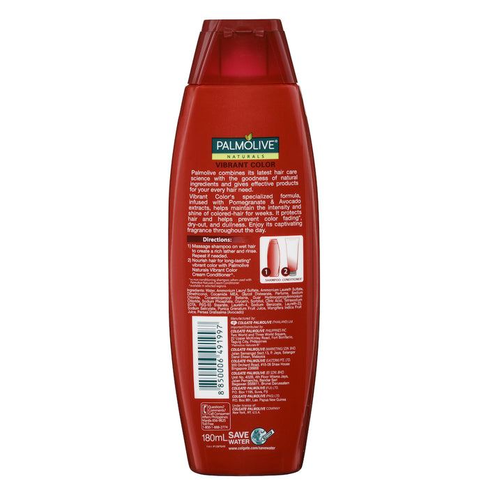 Palmolive Naturals Shampoo & Conditioner Vibrant Colour 180ml