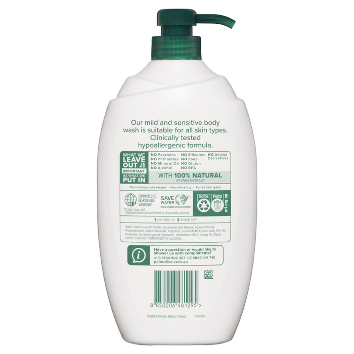 Palmolive Naturals Shower Gel Mild & Sensitive 1 Litre