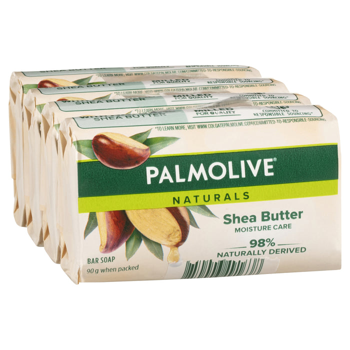 Palmolive Naturals Soap Shea Butter & Vitamin E 4 Pack