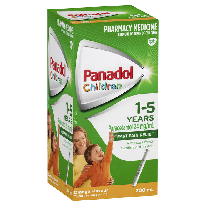 Panadol Children's 1-5 Years Orange 200ml